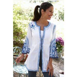 Soft Surroundings Moorea Tunic Size 3X